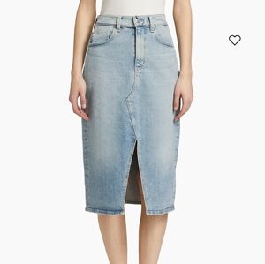 AG Jeans Alicia Midi Skirt